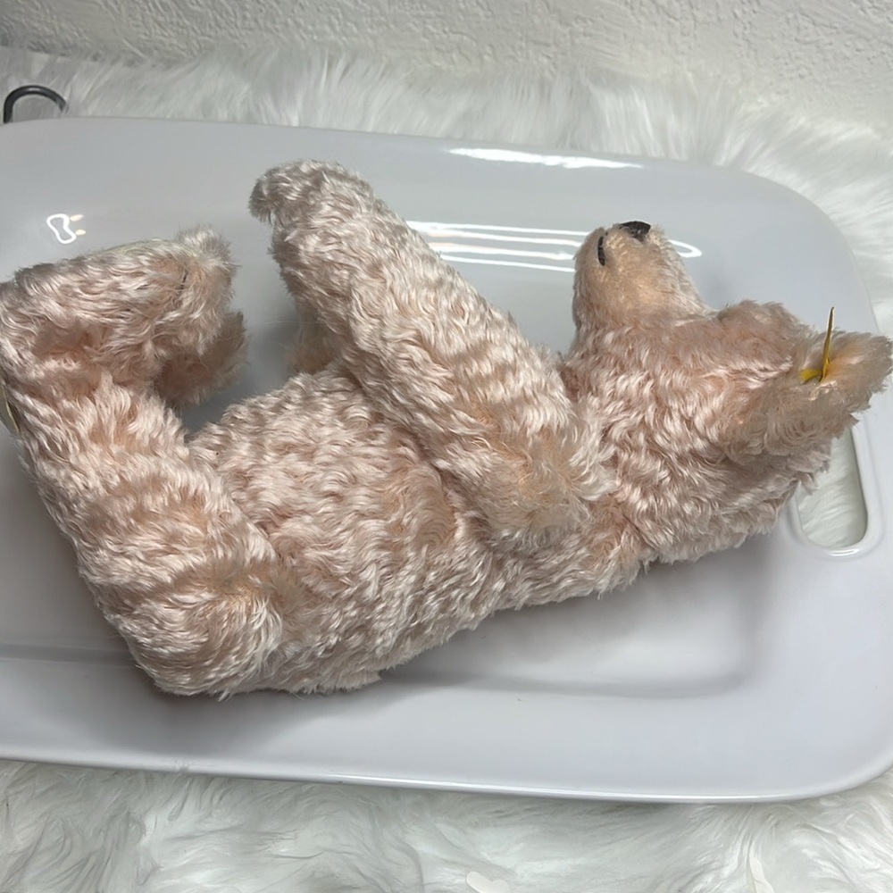 Steiff 1907 Classic Pink Mohair Teddy - Picture 8 of 10